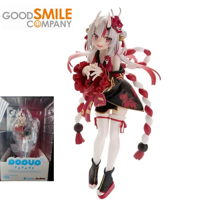 Good Smile Original POP Hololive Vtuber Anime Figure Nakiri Ayame Action Figure Toys For Boys Girls Gift Collectible Model