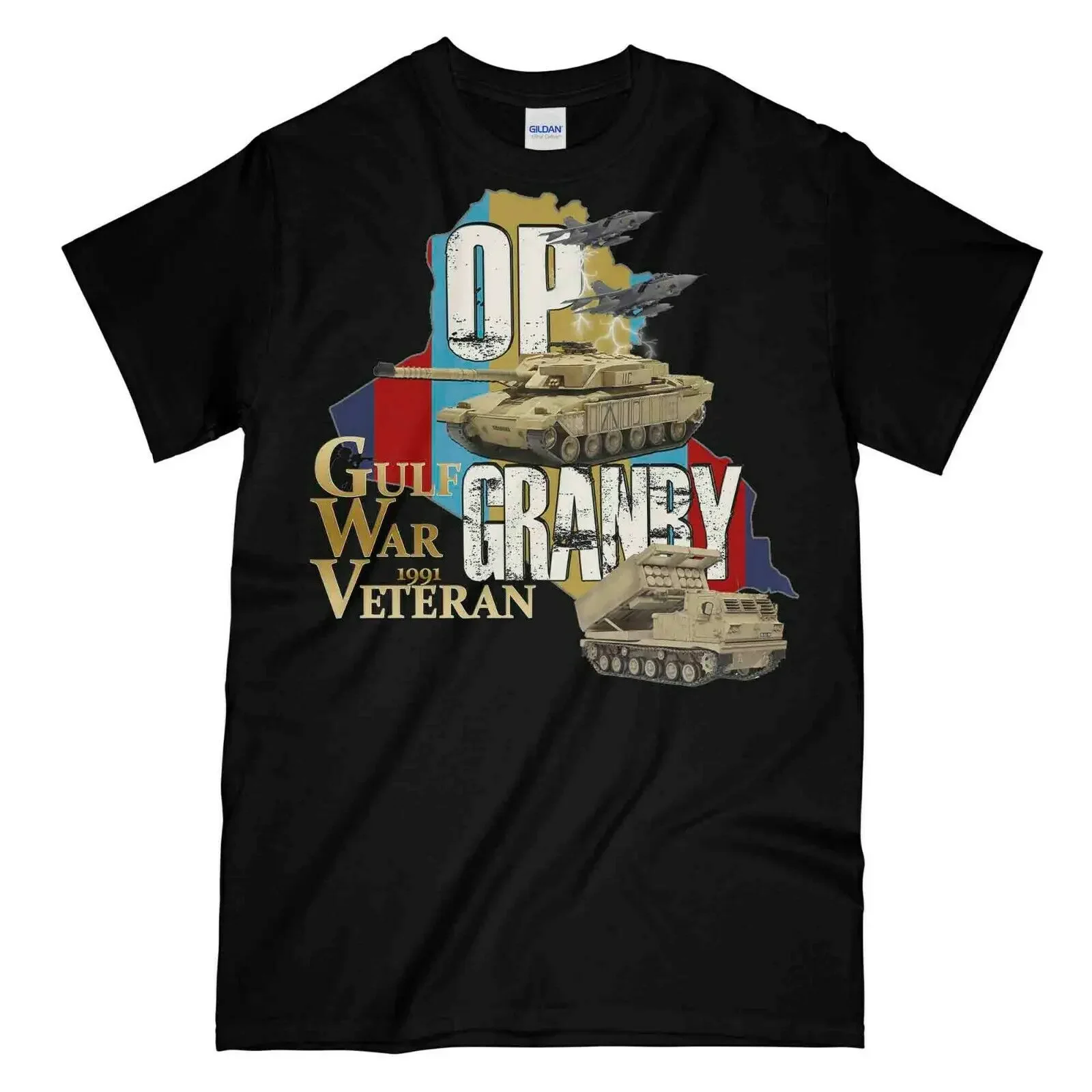 

Operation Granby Gulf War Veteran T-Shirt. Summer Cotton Short Sleeve O-Neck Mens T Shirt New S-3XL