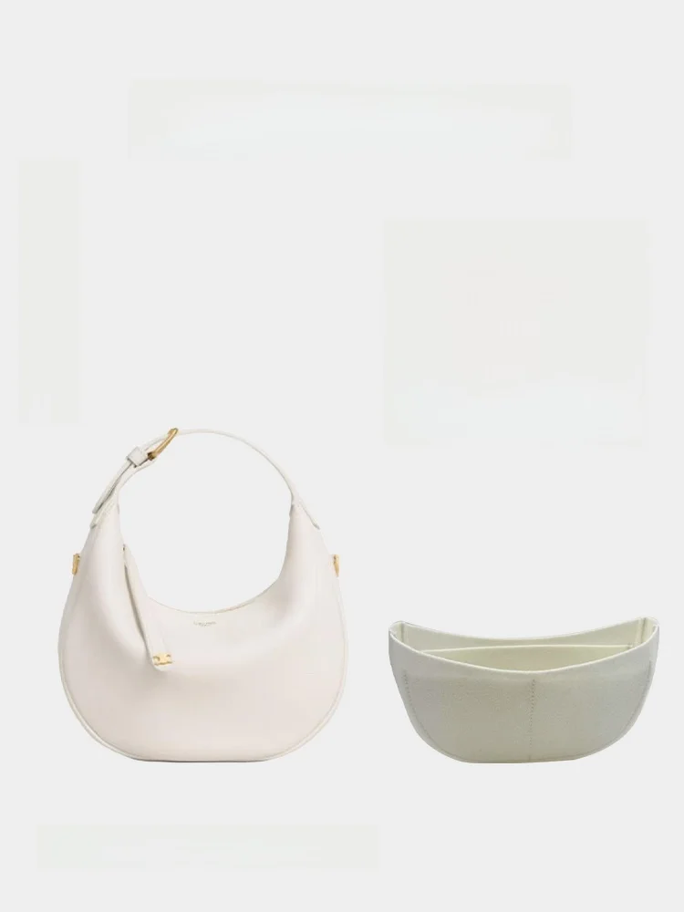 

Органайзер-вкладыш Lulu Crescent Moon Bag: легкий, мягкий, с отделениями для хранения, для сумок и аксессуаров