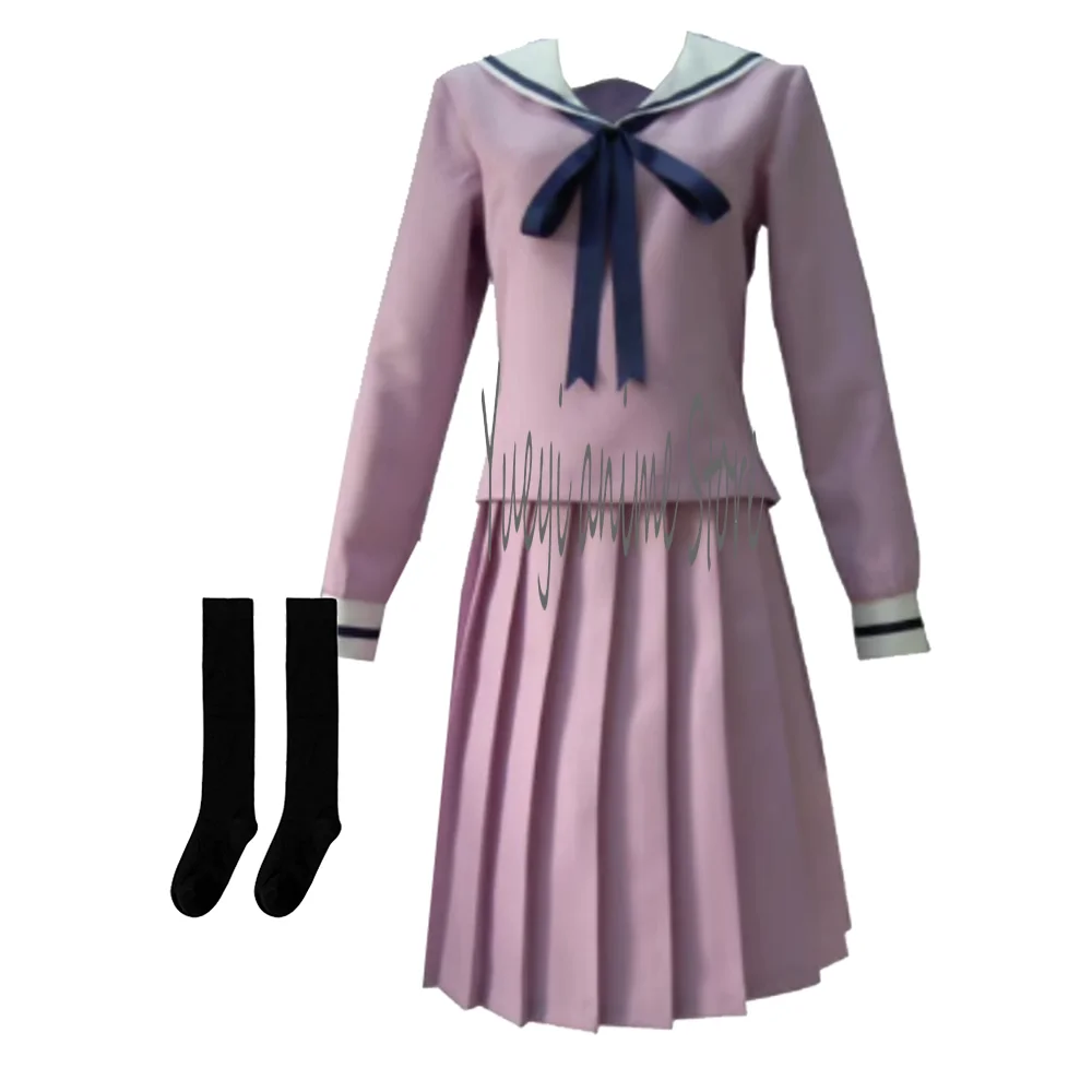 

Cosplay Hiyori ki School Uniform Sailor Suit Tops Dress Outfit Anime Costume Customize your size