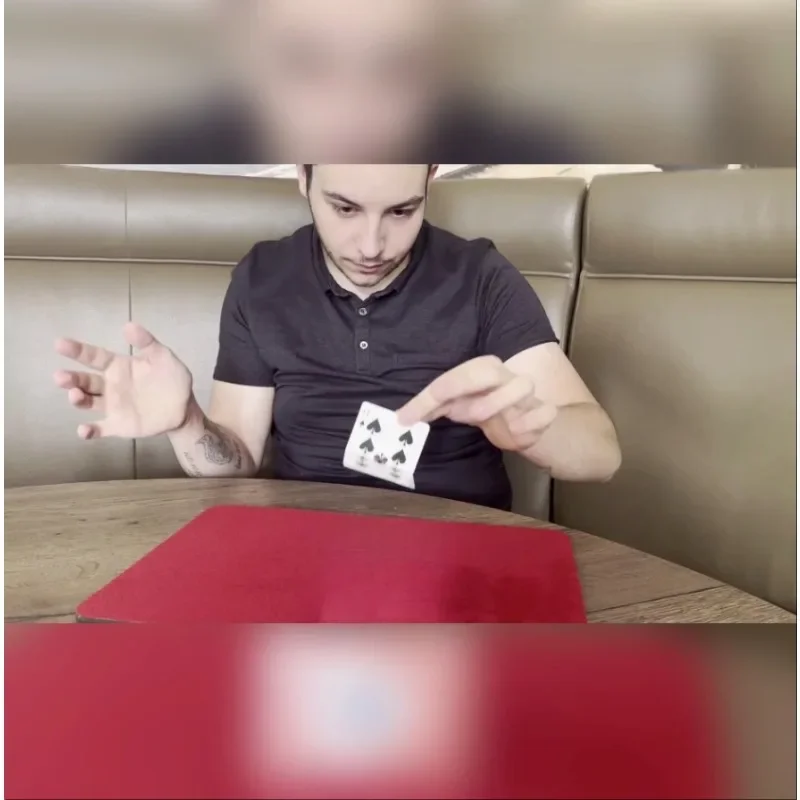 Travel (Red/Blue) By Marco Markiewicz Card Magic Trick Decks Close Up Performer Beginner Magician Magic Trick Props Illusion