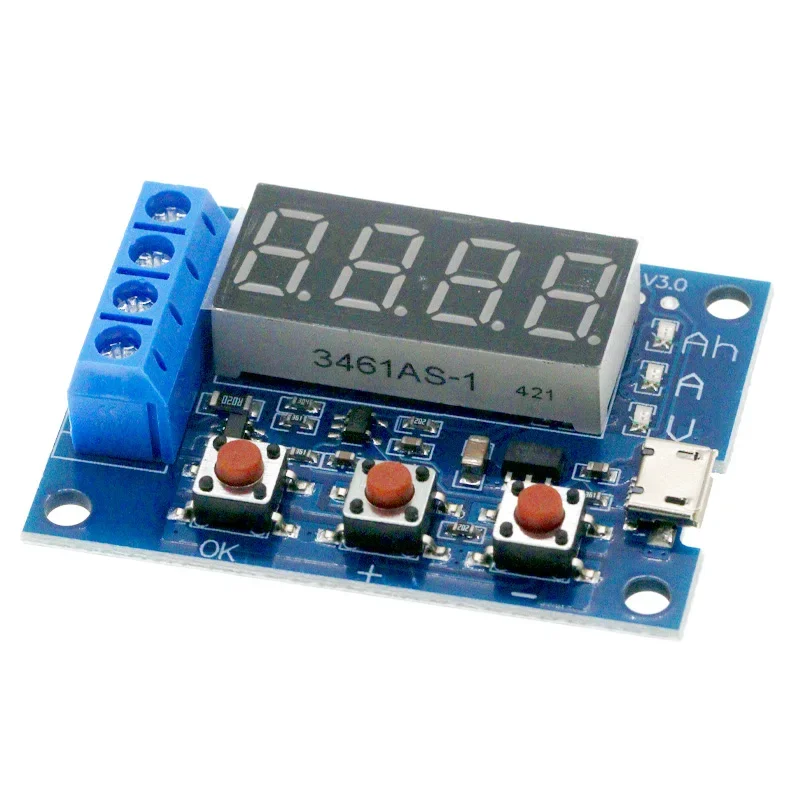 ZB2L3 Li-ion Lithium Lead-acid Battery Capacity Meter Discharge Tester Analyzer