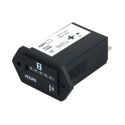 New DC12-36V Digital Engine Hour Meter Timer Electrical Meter Instrument for Car Motorcycle Marine Boat Lawn Truck Tractor