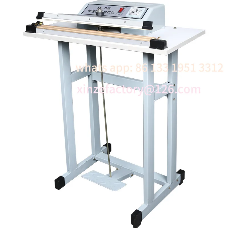 

Multi-model vertical foot pedal sealing machine foot pedal film plastic sealing machine plastic food bag mouth packaging machine
