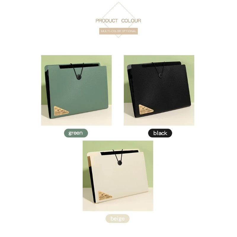 5/8/13 Compartments Advanced Folder Organ Bag Office Storage Materials File Bag Test Paper Organization Magic Tool