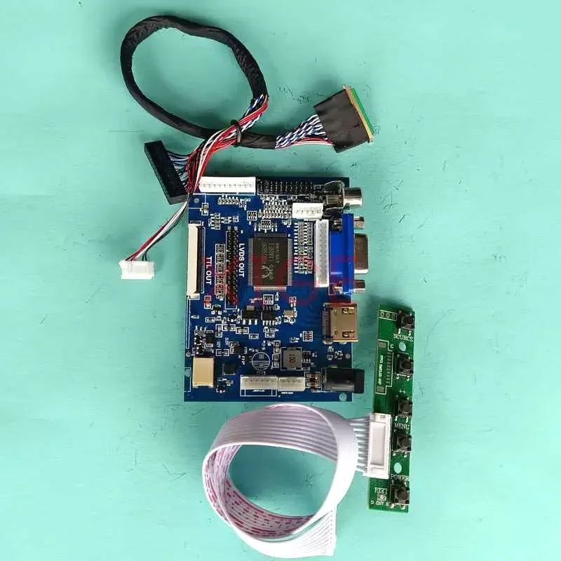 

DIY комплект для Φ/L02 N184H6-L01 2AV VGA N184HGE-L21 LVDS 40 Pin HDMI-совместим с 1920x1080 18,4 "плата драйвера контроллера