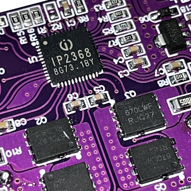 IP2368 bidirectional high-power fast charging module, power bank circuit board kit, pd100w voltage up and down fast charging