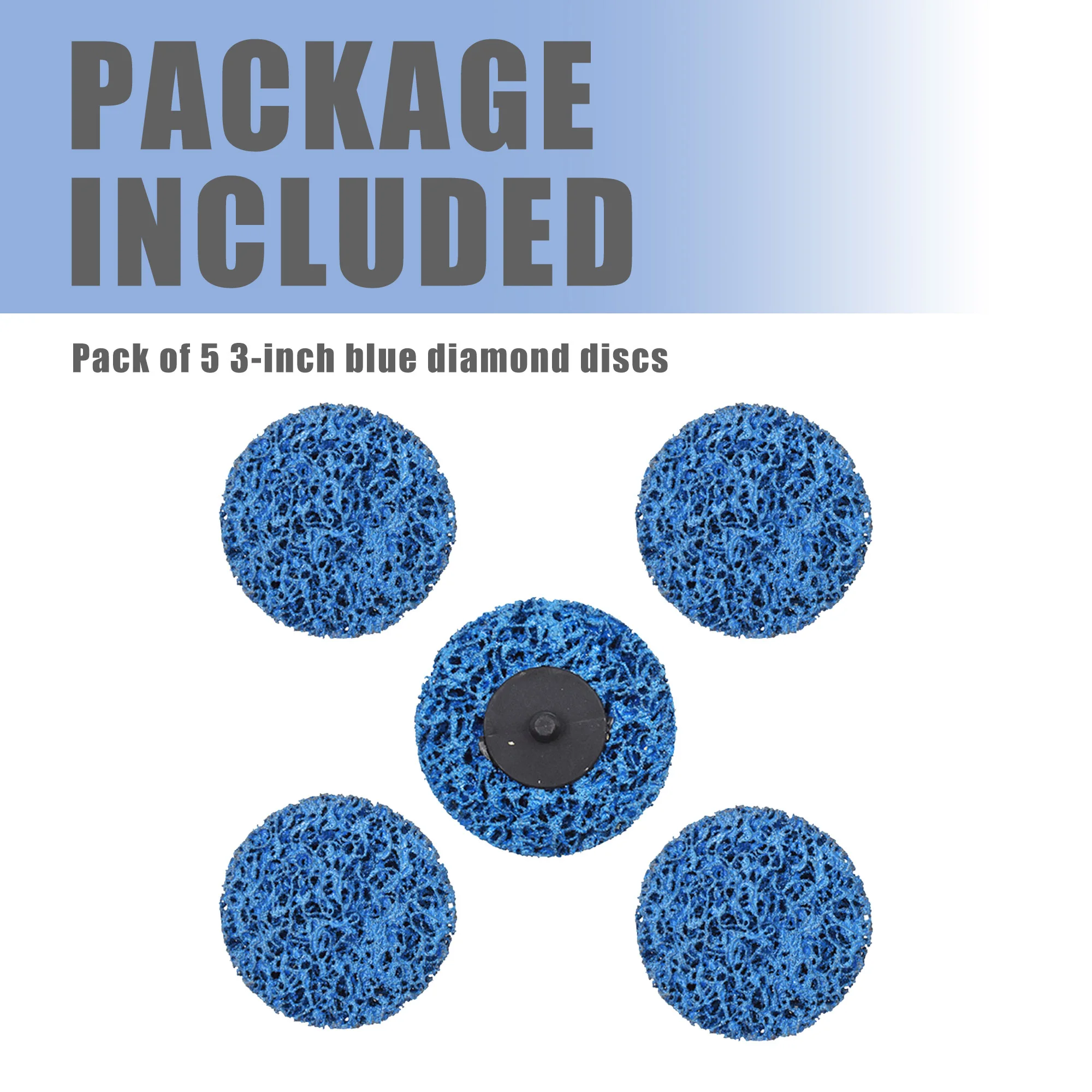 

Quick Change 5 Pack 3 In Easy Strip & Clean Discs For Paint Rust New