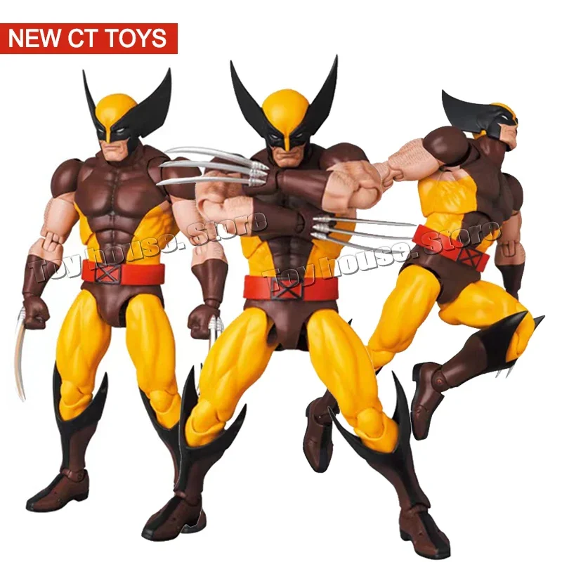 Original Ct Toys Wolverine Anime Figur Mafex 138 Deadpool 3 Film Actionfigur Modellstatue Sammlerstück Spielzeug Geschenk – Detail 13