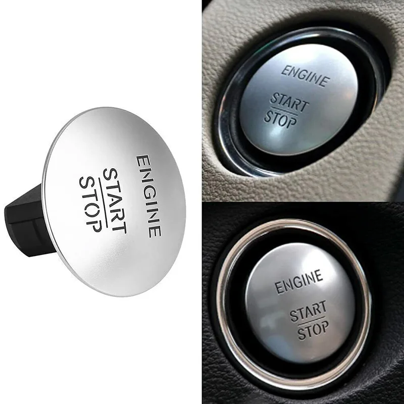 Car Keyless One-button Start Stop Push Button Engine Ignition Switch 2215450714 For Mercedes-Benz CL550 Coupe E350 2010-2014