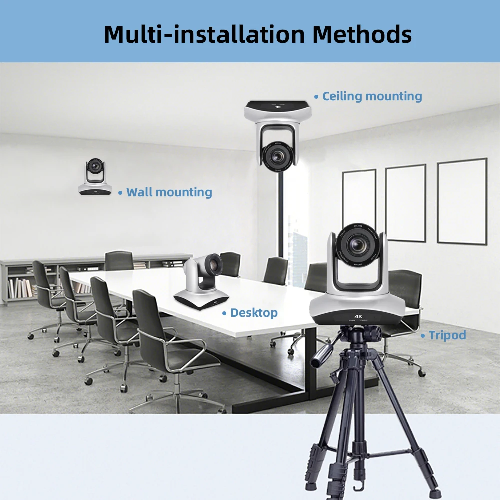 JJTS USB3.0 Video Conferencing Camera Support 20x Optical Zoom Ptz Ip Camera HDMI Ultra Hd 4k Video Conference Camera