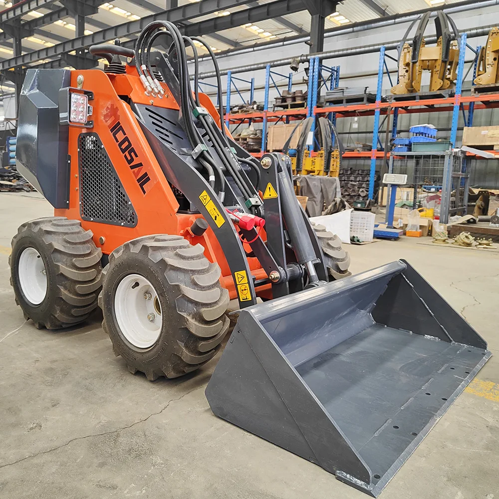 Fast Delivery Crawler Tracked Skid Steer Loader Tunnel Loader Brand1500 Kg 480kg 380kg Skid Steer Loaders Customized For Sale