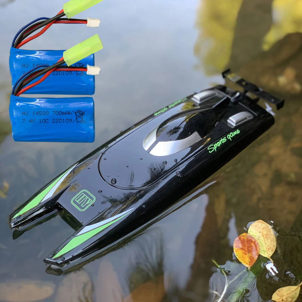 S5 2.4Ghz Mini Remote Control Boat 4CH Electric RC Speed Racing   Fast 25km/h for Lake Pool Boy Kids