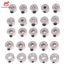 10pcs Wheel Collar Locker Shaft Axle Steel Bushing Landing Gear Stopper Inner Dia 2.1/3.1/4.1/5.1MM For RC Airplane Replacement