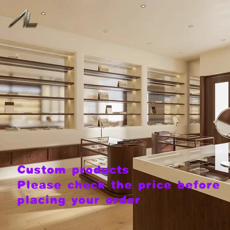 custom.Custom Luxury Counter Cabinet Sunglasses Display Island Counter Rack Spectacle Showcase