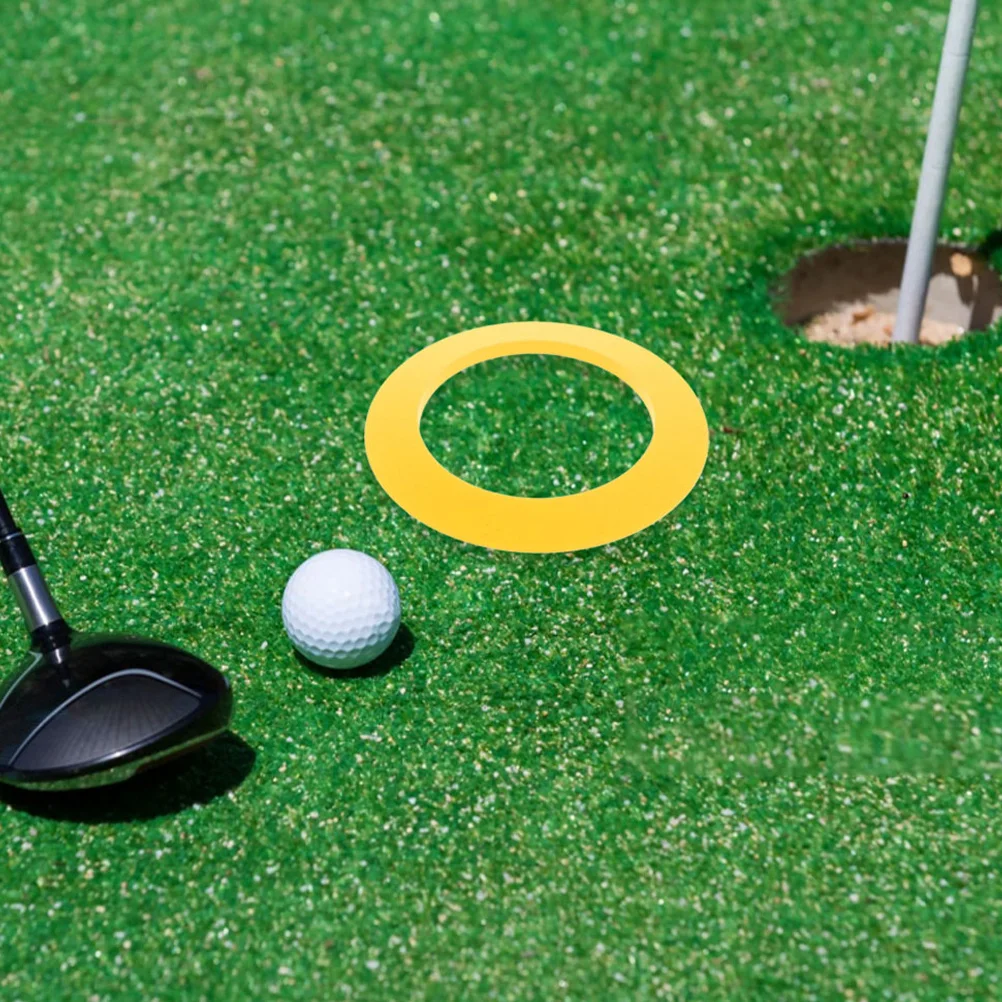 

2pcs Golf Training Hole Cup Portable Adjustable Putting Practice Cup For Home Backyard Outdoor Silicone Golf Putting Target