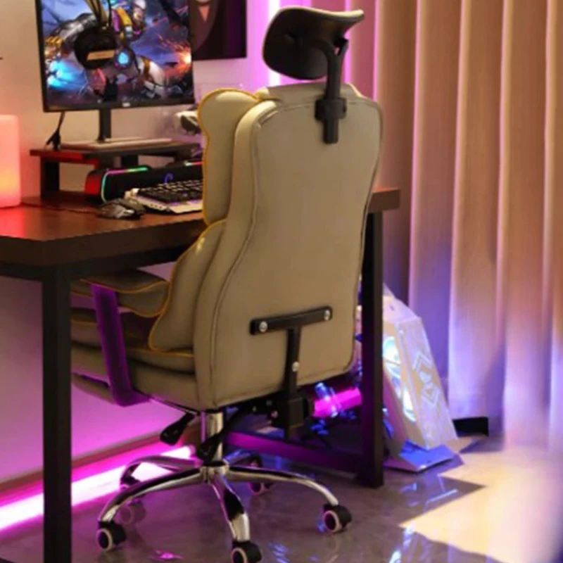 

Recliner Computer Office Chair Relax Adjustable Home Ergonomic Office Chair Mobile Playseat Sedia Da Ufficio Cute Furniture