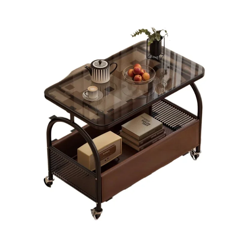 

trolley, snack rack, sofa side, living room, removable coffee table, bedroom, bedside table, storage shelf
