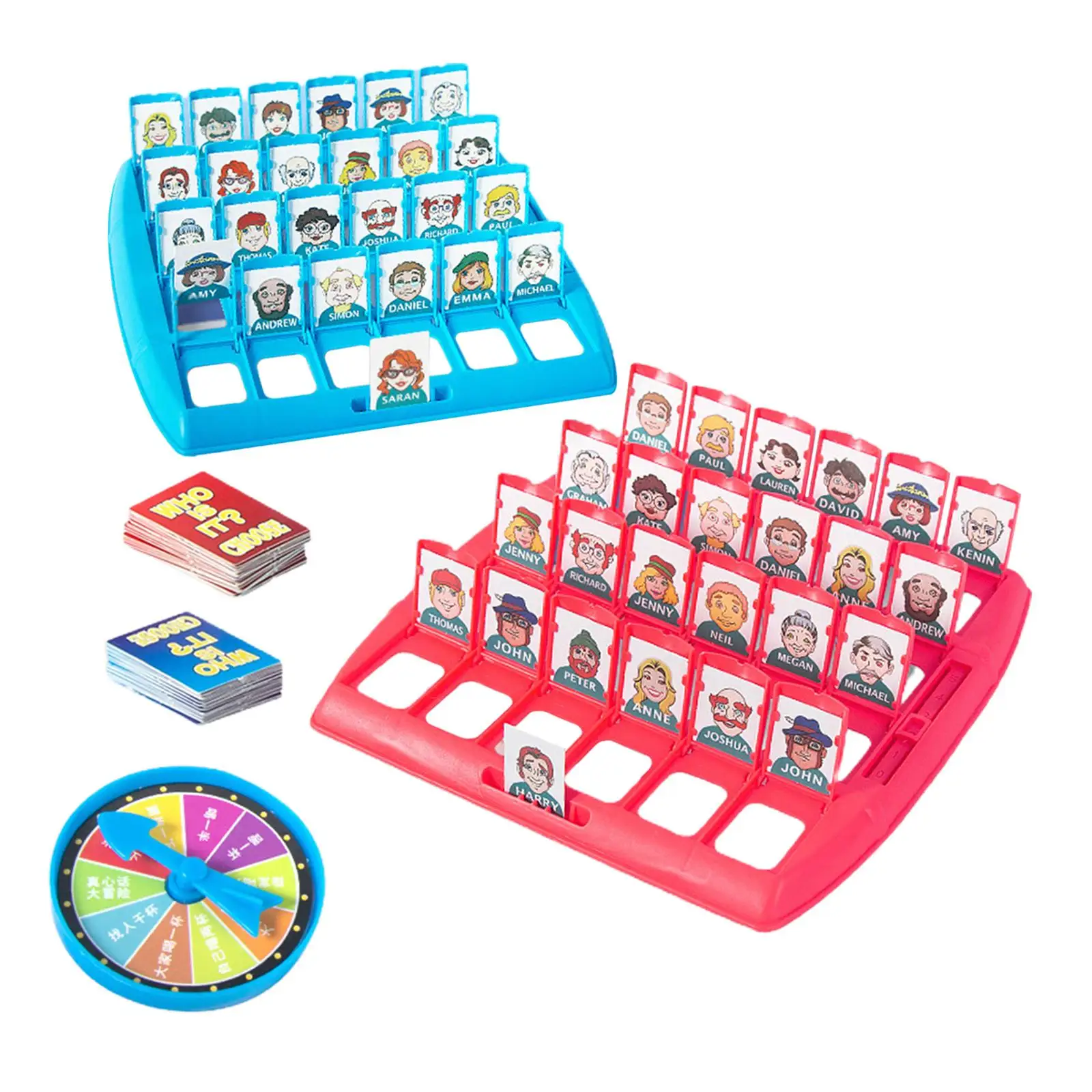 Guess Who i AM Game Fun Reasoning Game for Children Party Prop Holiday Gifts