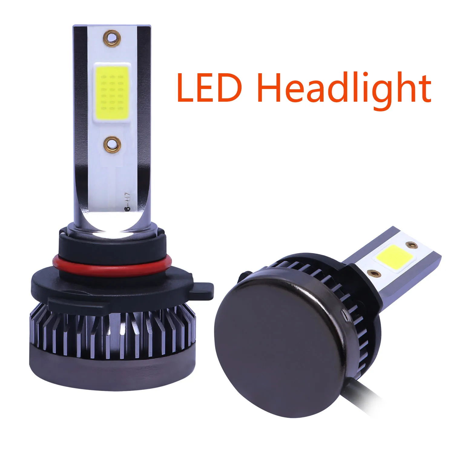 LED Headlight COB 12000LM Lamps H4 H7 H1 H3 H11 9005 9006 HB3 HB4 3000K Auto Driving Running Headlamp 9V-36V 72W Car Lights