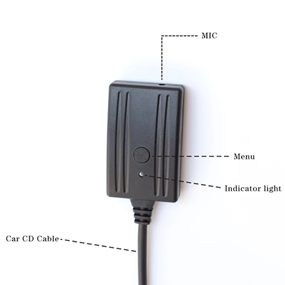 BT Adapter AUX USB MP3 Charge Cable Wireless Music Transmission Wide Voltage Input for BMW E46 E53 Business CD