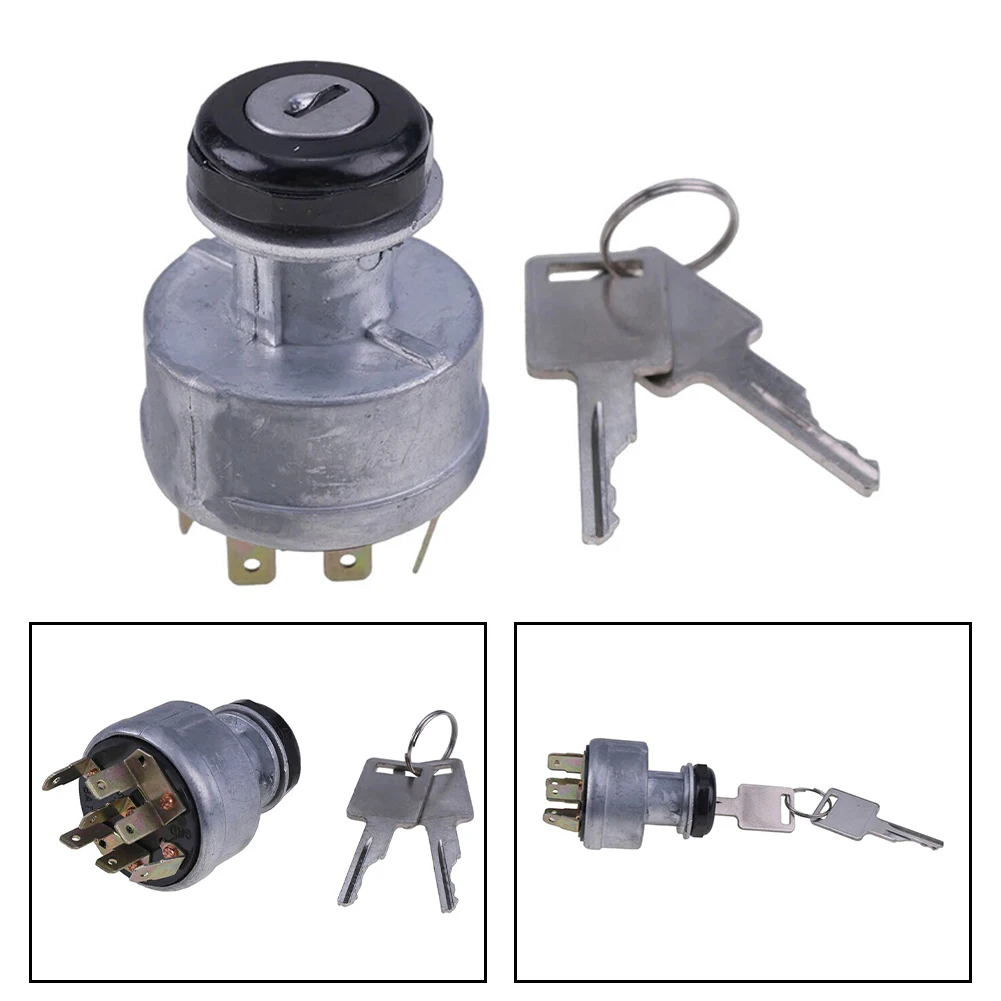 Ignition Switch AR58126 Compatible with Tractor Models For 1020 1120 1520 1030 1130 1530 1630 1641F Vibration Resistant