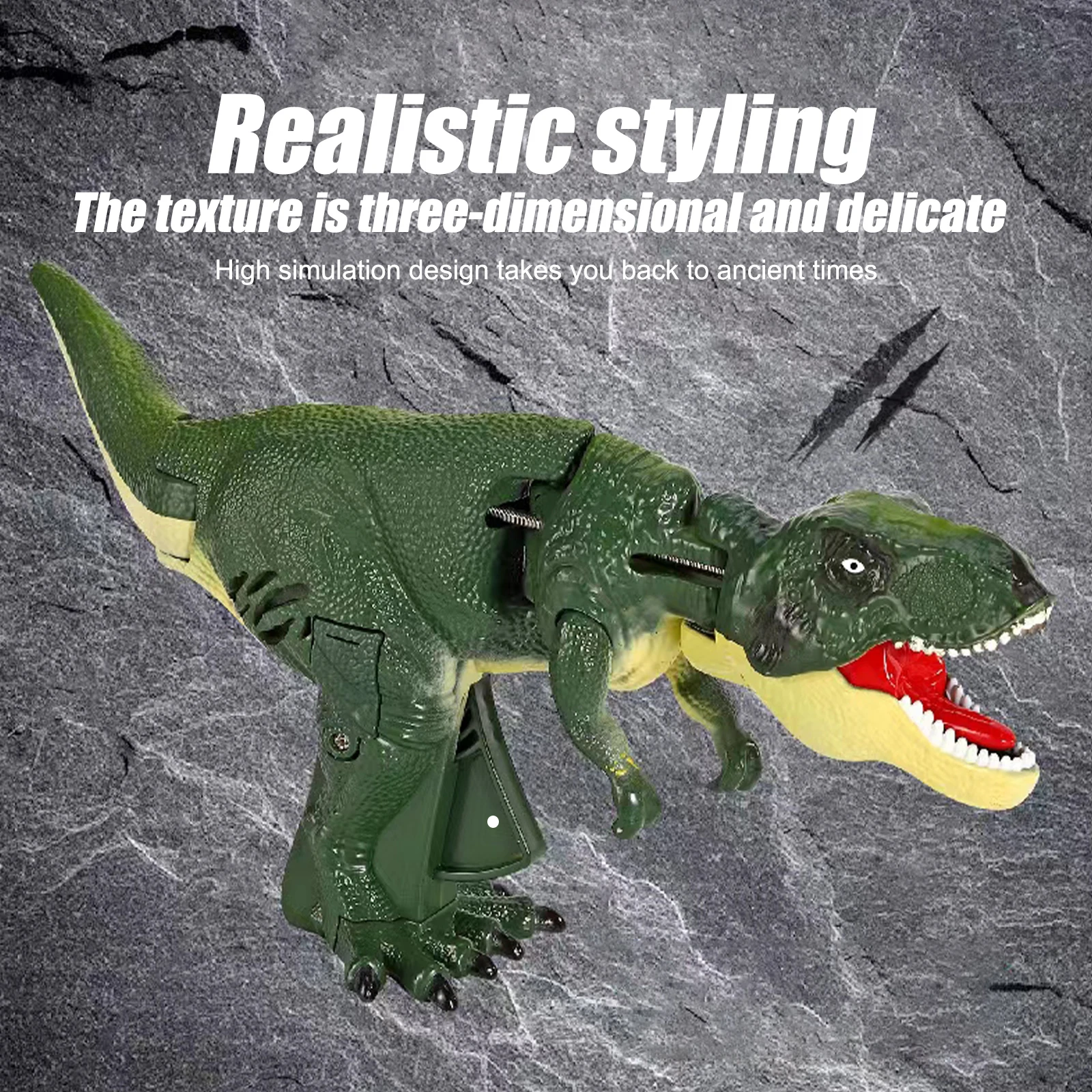 Press Dinosaur Child Tyrannosaurus Rex Toy Head Swing Bite Boy Girl Gift Rile Tyrannosaurus Child Birthday Gift