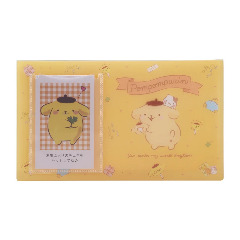 hello kitty sanrio cinnamon dog Kuromi cartoon photo storage card album small card PP album album anime collection small gift