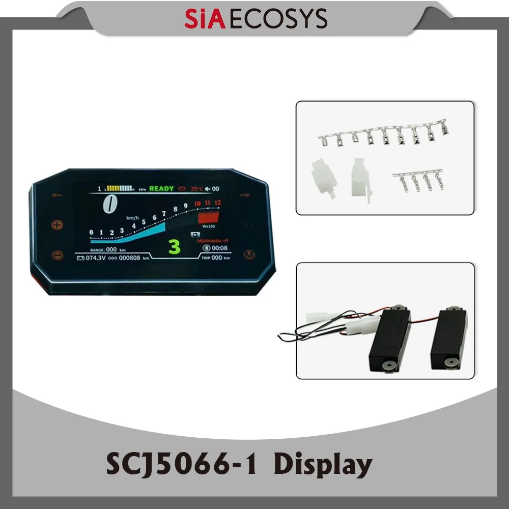 

US Warehouse 5inch Display SCJ5066-1 Speedometer for Electric Scooter Adjustable Display