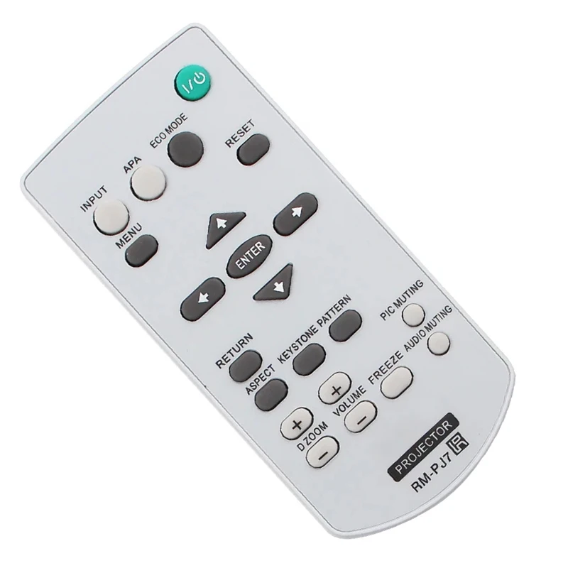 Remote control RM-PJ7 for Sony projector VPL-EX100 EX120 EX145 EX175 VPL-SW535 SX536 CX238 VPL-CX278 CX239 CX279 spare parts