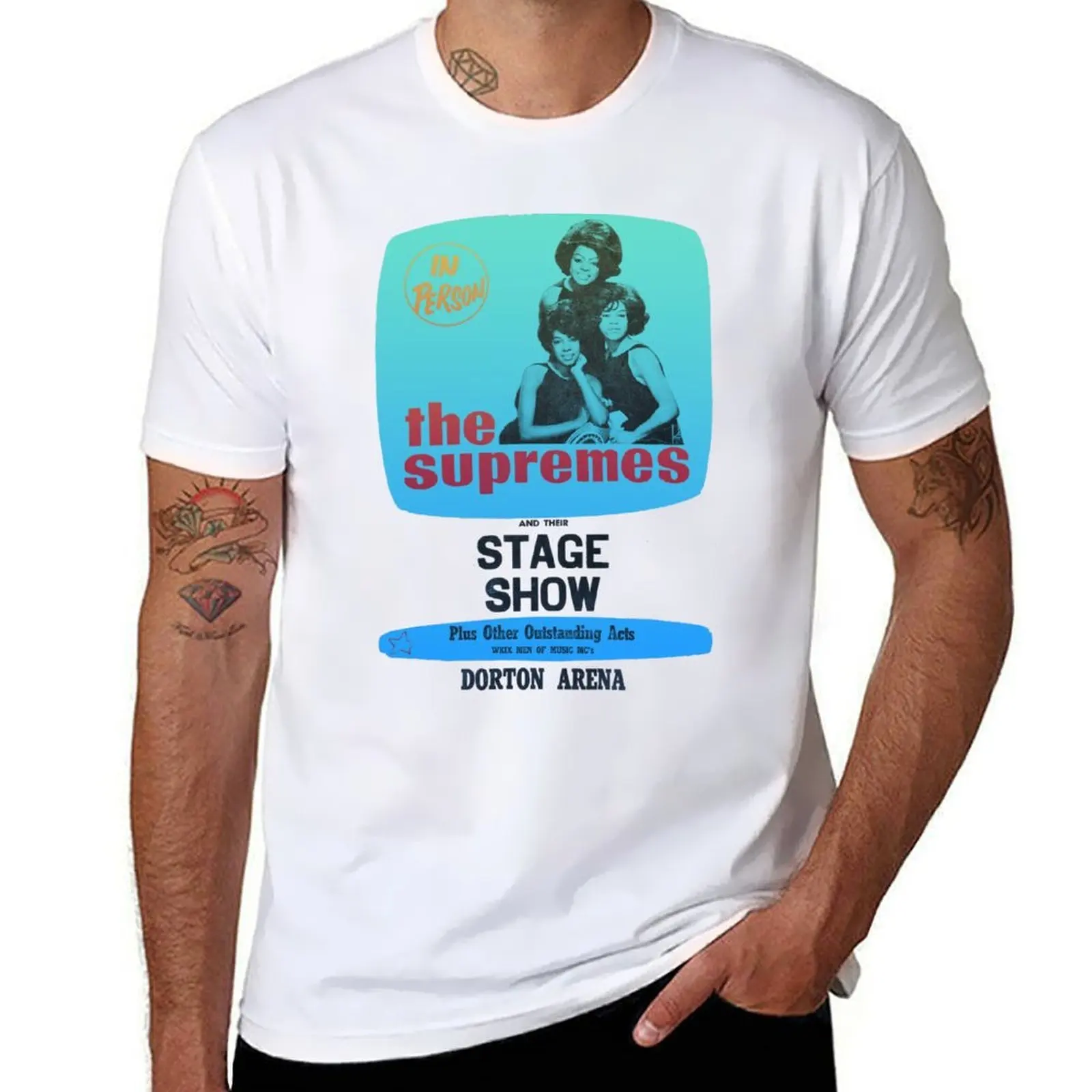 

Diana Ross and the Supremes concert graphic T-Shirt man t shirt luxury black cotton t-shirt plain for man package T-Shirt