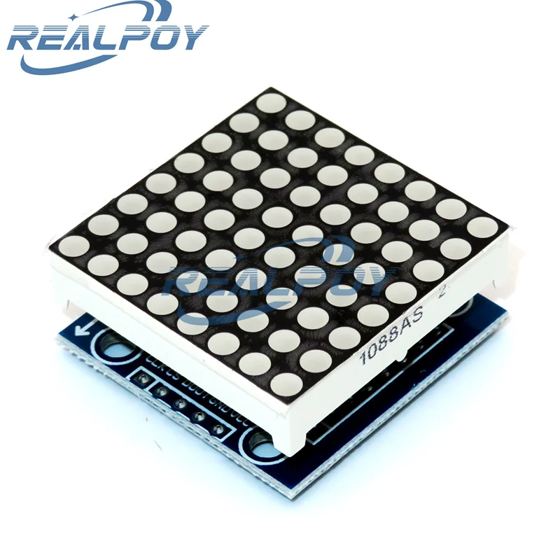 MAX7219 dot matrix module microcontroller module display module finished goods , Can be together for arduino programming