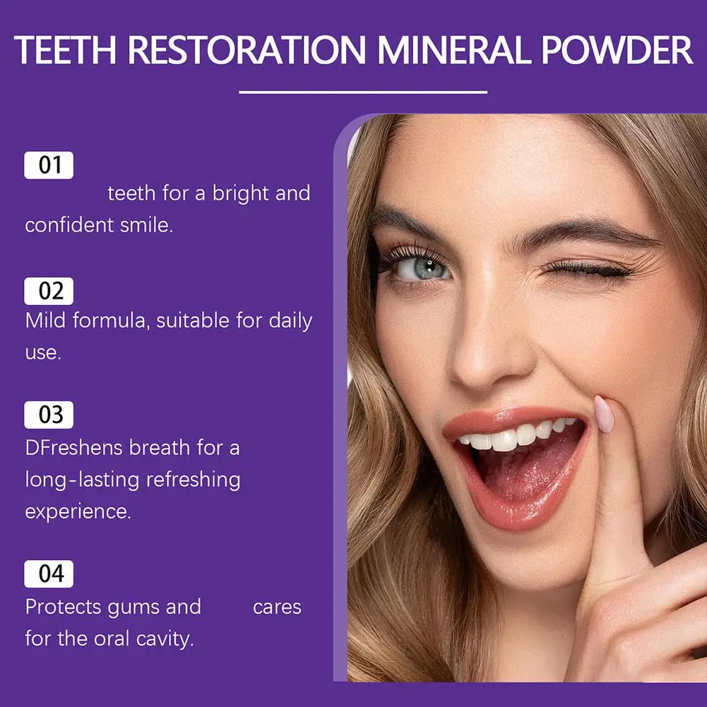 Remove Stains Teeth Cleansing Powder Freshen Breath Tooth Whitening Teeth Powder Intensives Stain Removal For Teeth Care