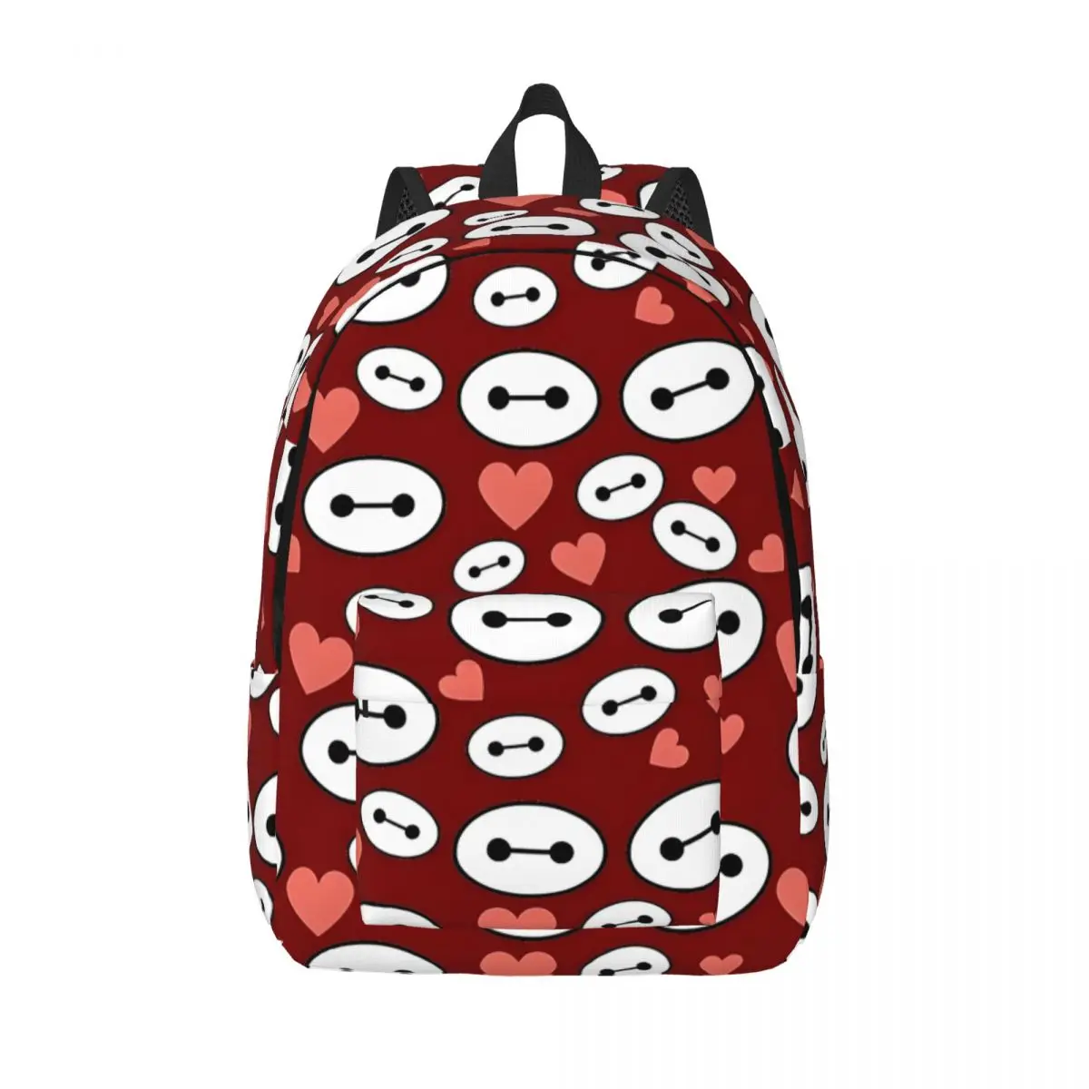 Robot Companion Pattern Handbag Disney Big Hero 6 Office Staff Casual Picnic For Gifts Retro Washable Storage Bag