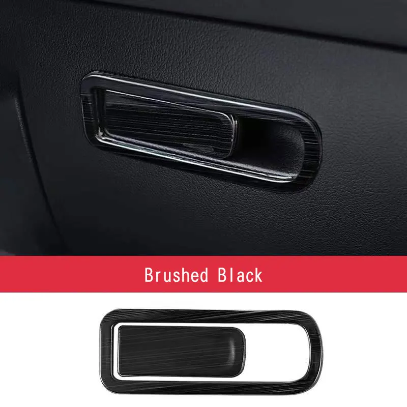 

For Mercedes Benz A B CLA GLB GLA Class W177 W247 C118 W118 X247 H247 Car Accessories Copilot Glove Box Handle Switch Cover Trim