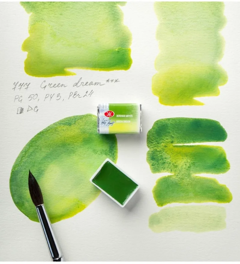 Russische Weiße Nächte Limitierte Auflage Granulierter Fester Aquarellfarben von Professioneller Künstlerqualität Leuchtende Lichtbeständige Farben – Detail 18
