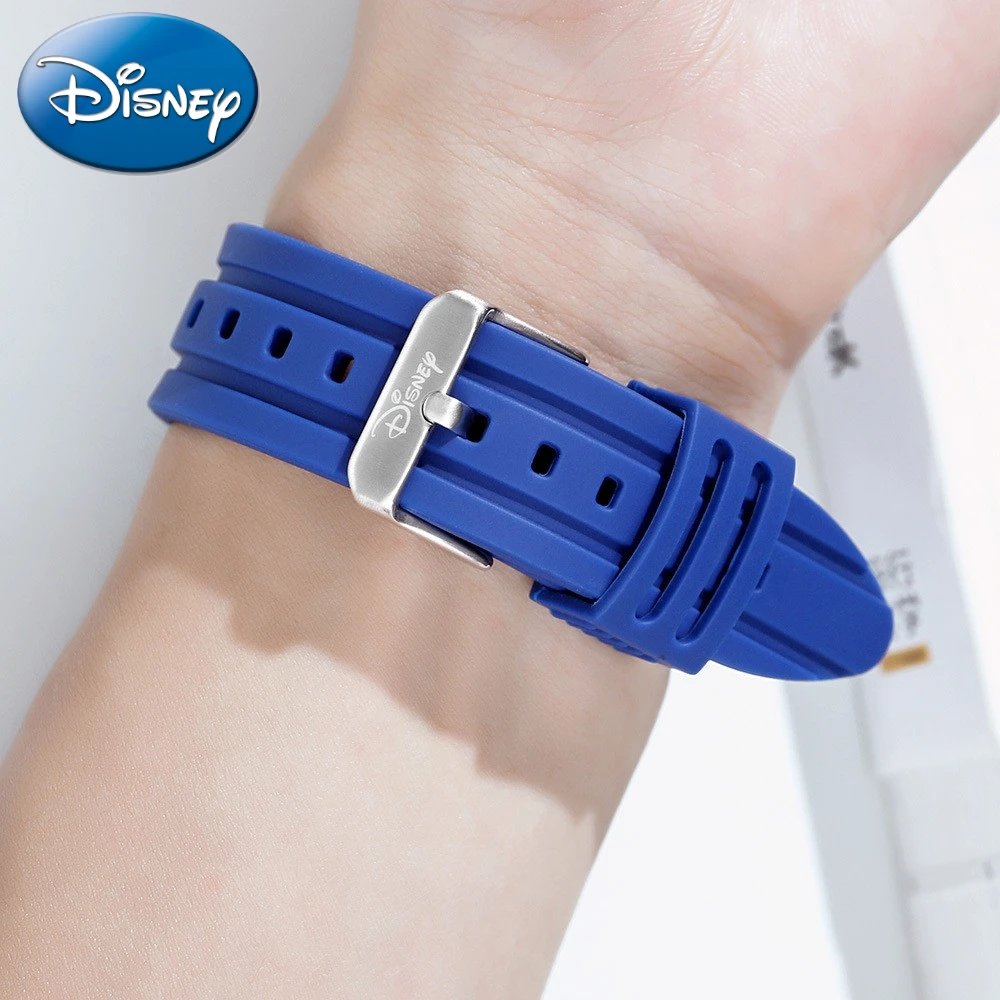 Disney presente com caixa mickey men assista luminosa moda única retro esportes tendência personalidade relógio casual relogio masculino