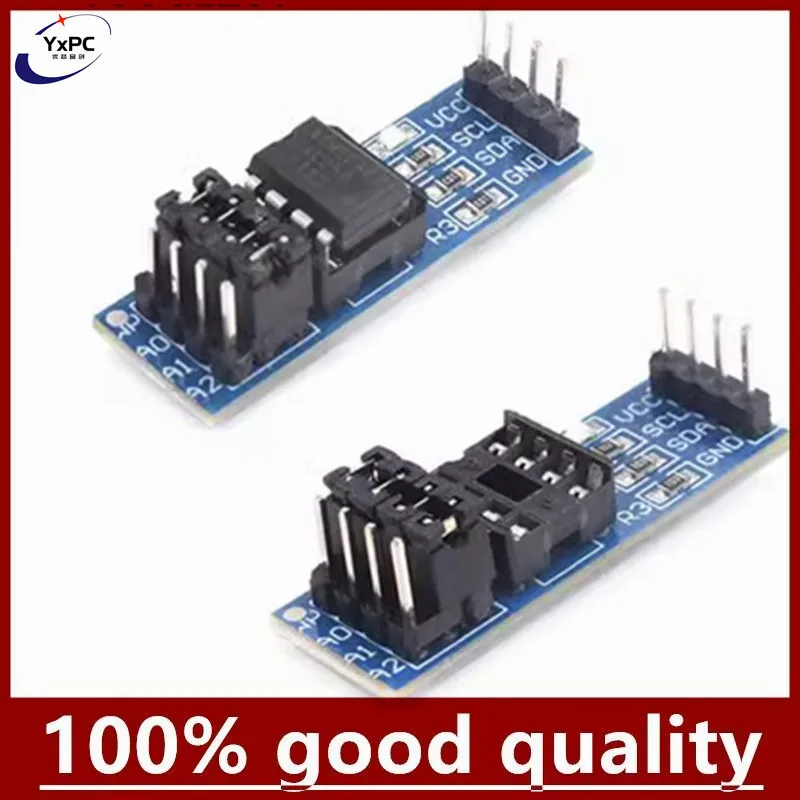 1pcs AT24C256 24C02 24C04 24C16 24C32 24C64 24C128 24C256 I2C interface EEPROM Memory Module for arduino