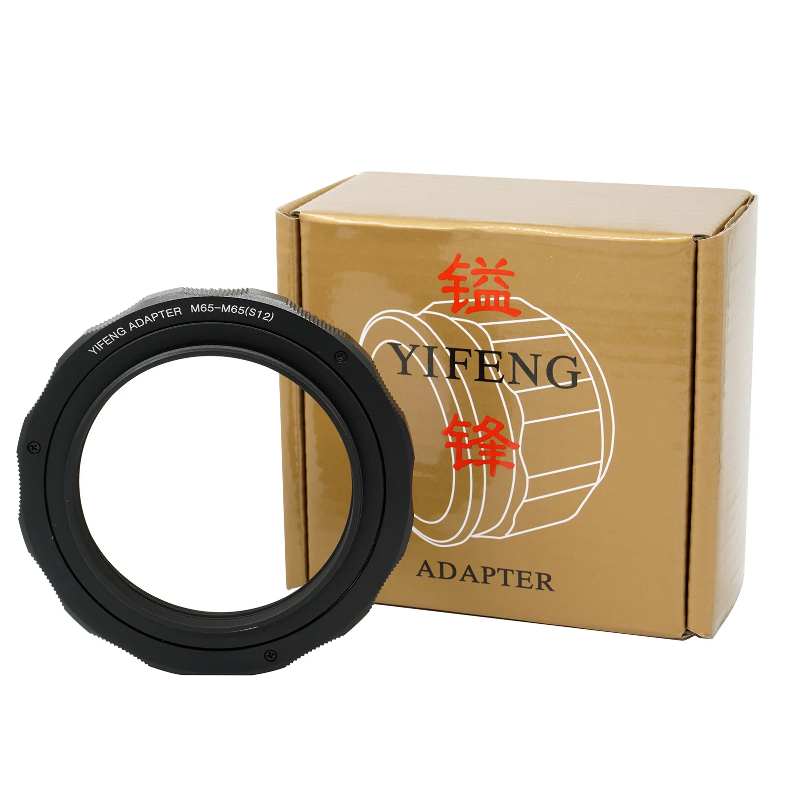 

Регулируемый фокусирующий адаптер-хеликоид Yifeng M65-M65 с удлинительной трубкой 12-17 мм, 17-31 мм, 25-55 мм, 35-90 мм