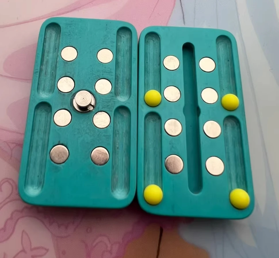 중고 EDC YEDC 퓨어 블루 카본 쿼츠 돼지코 피젯 슬라이더 감압 장난감