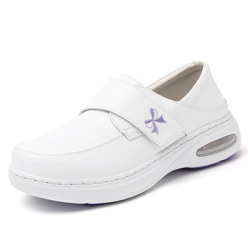 Zapatos de talla grande para mujer, de 34 a 42, para el otoño, con punta redonda, plataforma y cuña, cómodos, antideslizantes, tipo bailarinas, ideales para enfermeras. Zapatos de mujer.