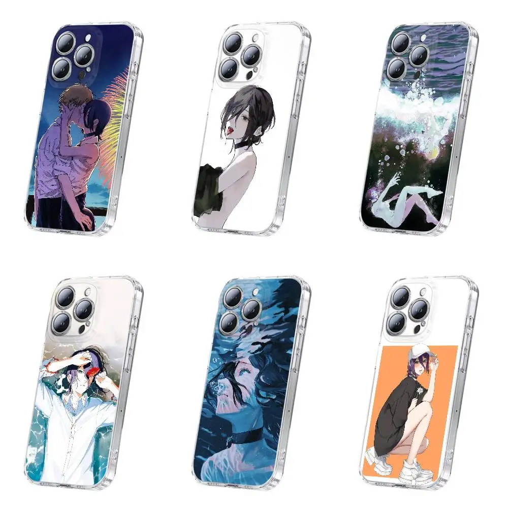 

C-Chainsaw Man Reze Arc Phone Case For iPhone 17,16,15,14,13,12,11,Plus,Pro,Max,Plus,E,Air,Mini Transparent
