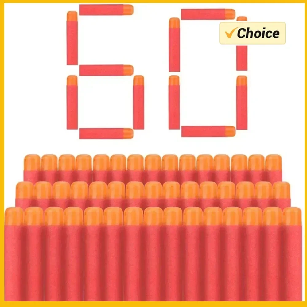 H120 Pack Refill Darts 9.5cm Foam Blaster Refill Bullets Compatible for  Mega Guns Foam Toy Darts for Kids Birthday Gift