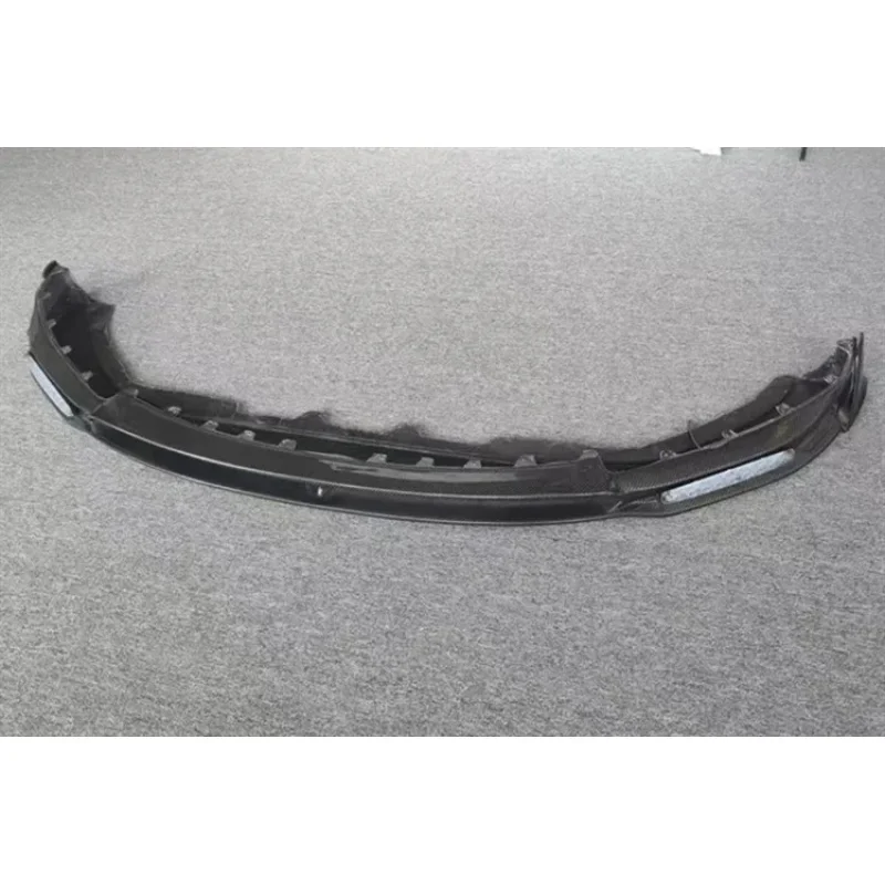 Factory Hot Sale Real Carbon Fiber Front Bumper Lip Spoiler Kit Fit -