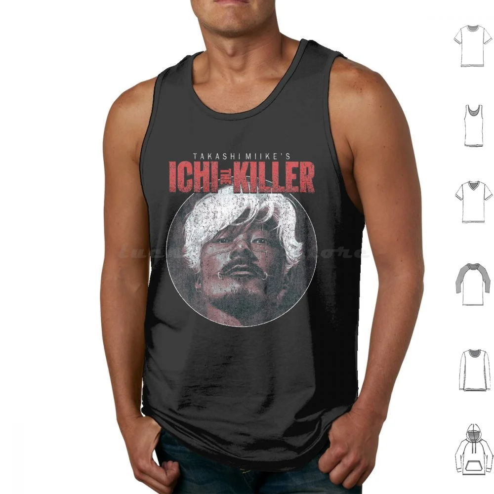 Ichi The Killer-Distressed Tank Tops Vest Sleeveless Takashi Miike B Movies Cult Classic Homunculus Horror Horror Manga