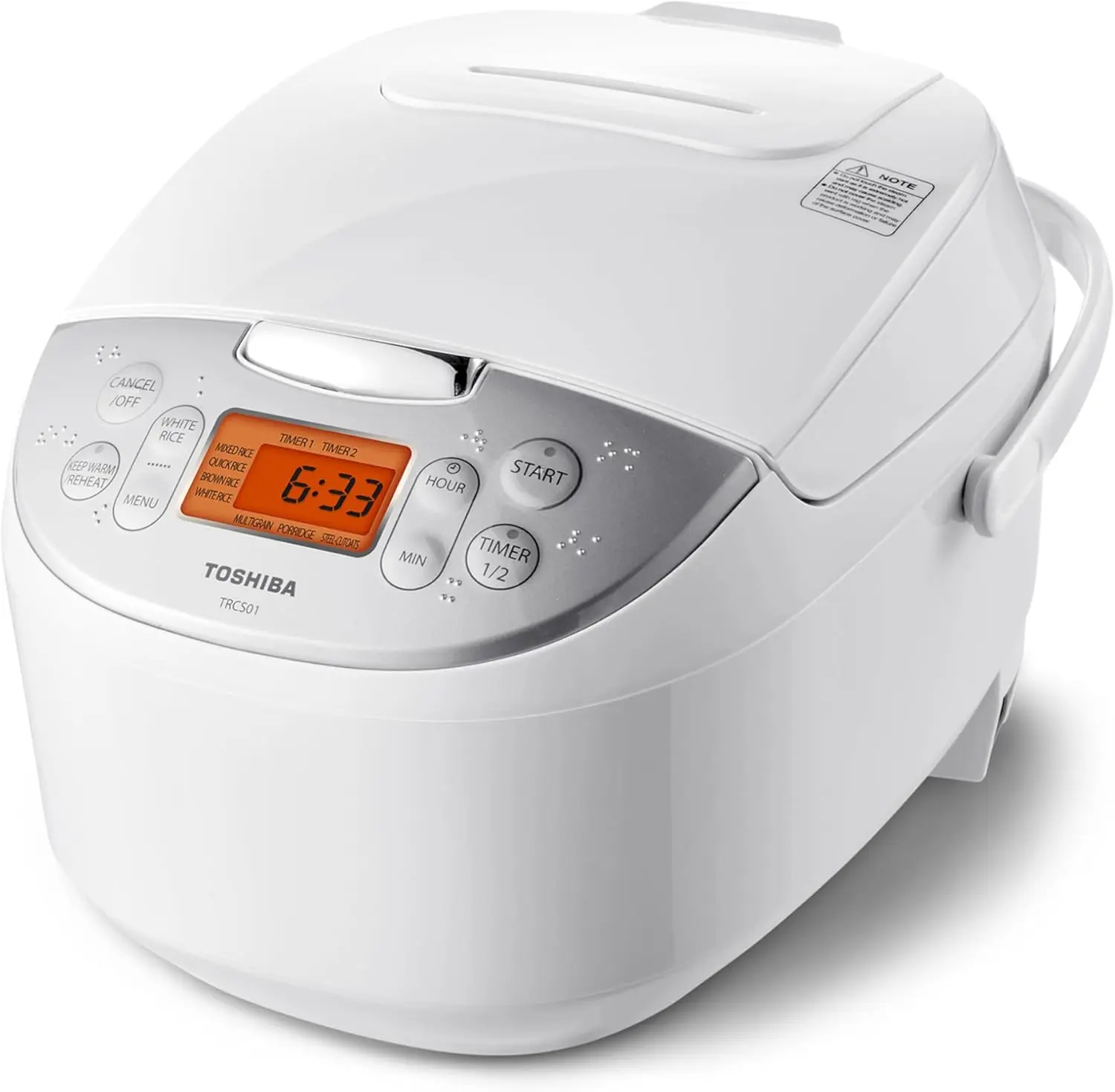 Rice Cooker 6 Cup Uncooked – Japanese Rice Cooker with Fuzzy Logic Technology, 7 Cooking Functions