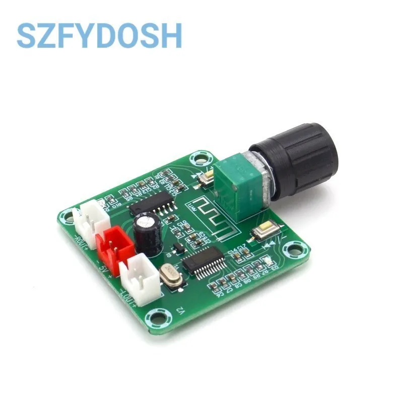 XH-A158 Ultra clear Bluetooth-Compatible 5.0 Audio Power Amplifier Board PAM8403 Small DIY Wireless Speaker 5W*2