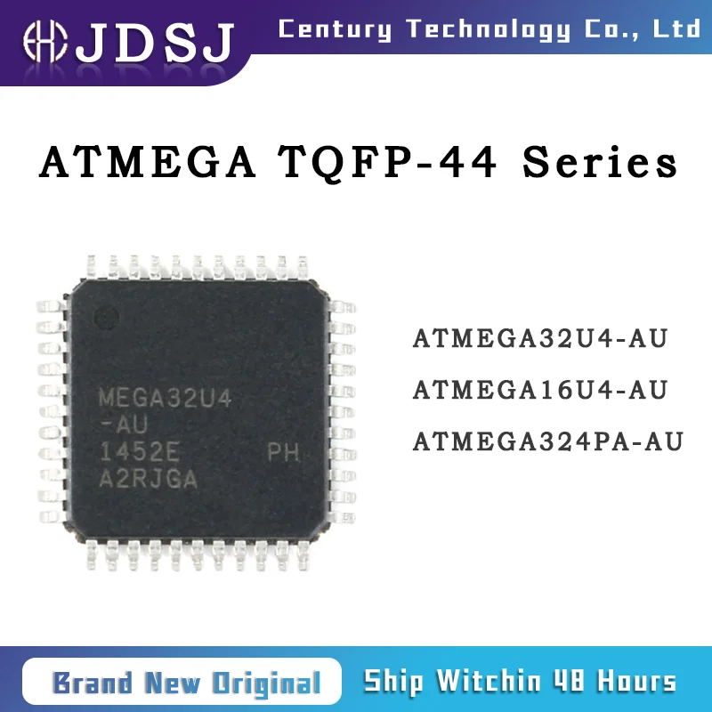 ATMEGA32U4-AU ATMEGA16U4-AU ATMEGA324PA-AU 44-TQFP Brand New Original IC chip