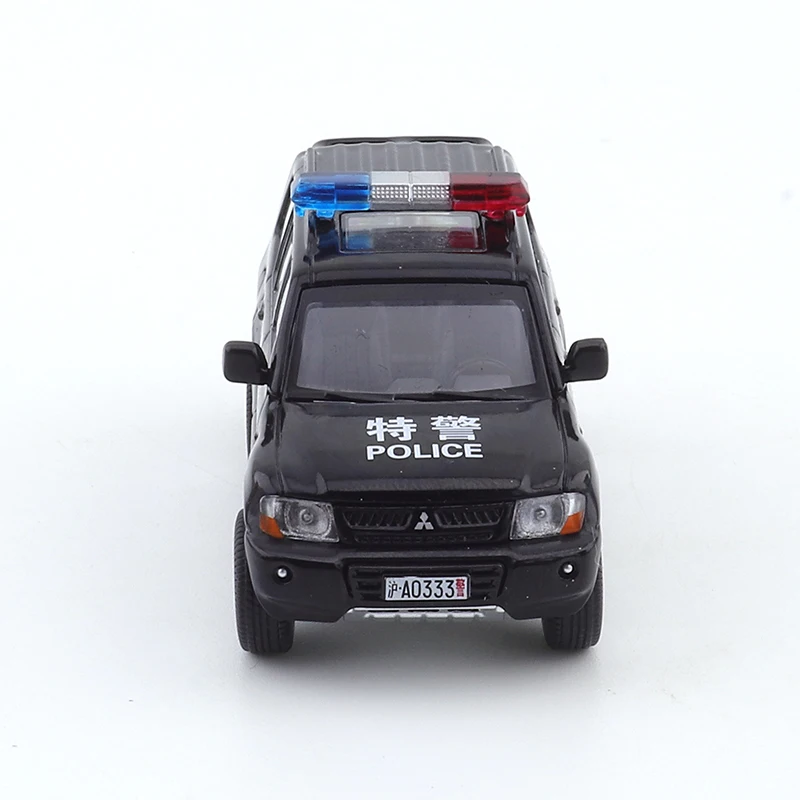 XCARTOYS 1/64 Mitsubishi Third Generation Pajero - Special Police Cars Alloy Diecast Metal Model Kids Xmas Gift Toys for Boys