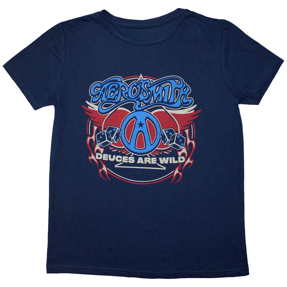 Vintage Logo Aerosmith Band T-Shirt Baumwolle Grafik-T-Shirt Herren Damen Sommer Streetwear – Detail 5